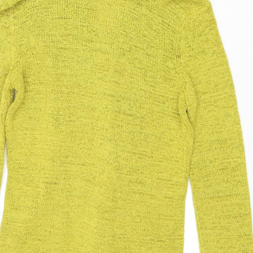 Womens UK Size 14 Debenhams Green Cardigan Jumper