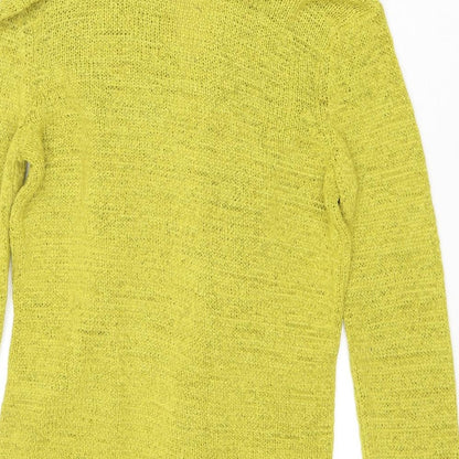 Womens UK Size 14 Debenhams Green Cardigan Jumper