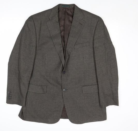 Mens UK Size 44 Greenwoods Regular Grey Suit Jacket