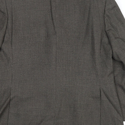 Mens UK Size 44 Greenwoods Regular Grey Suit Jacket