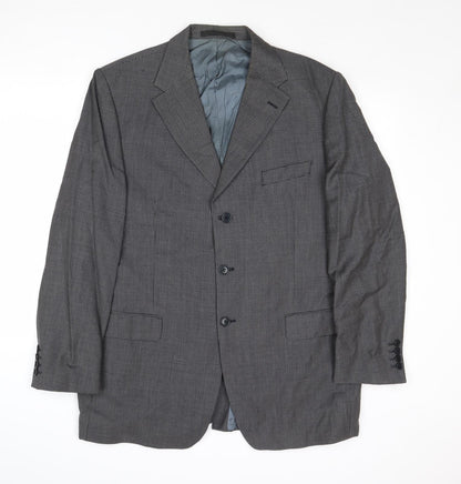 Mens UK Size 44 Marks and Spencer Regular Grey Suit Jacket