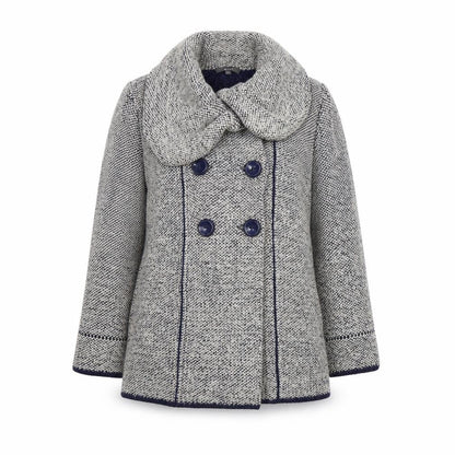 Womens UK Size 12 Marks and Spencer Beige Pea Coat