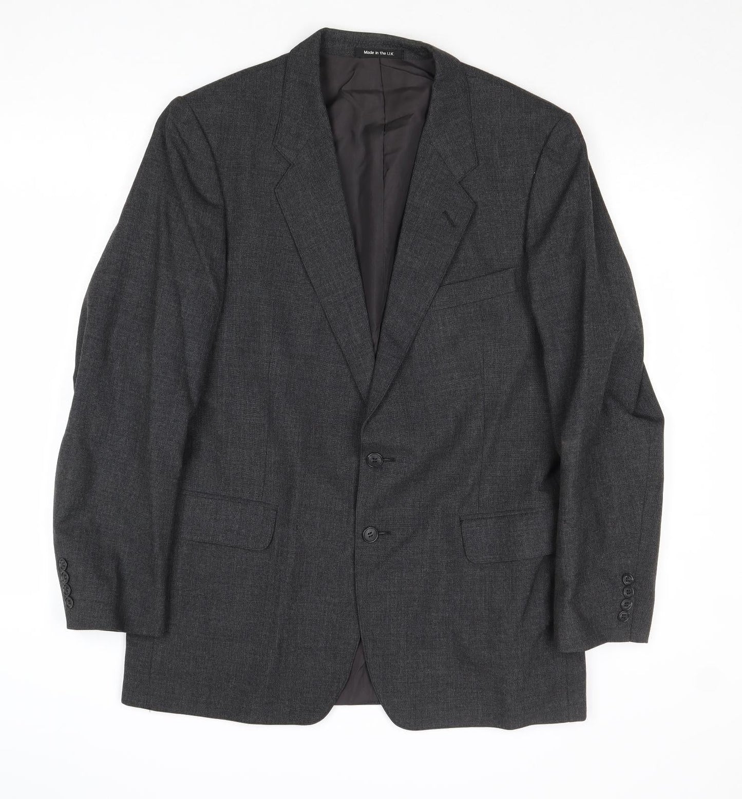 Mens UK Size 40 St Michael Regular Grey Suit Jacket