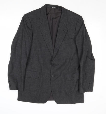 Mens UK Size 40 St Michael Regular Grey Suit Jacket
