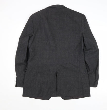 Mens UK Size 40 St Michael Regular Grey Suit Jacket