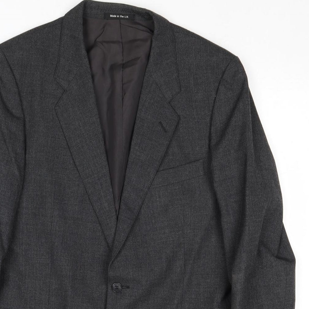 Mens UK Size 40 St Michael Regular Grey Suit Jacket