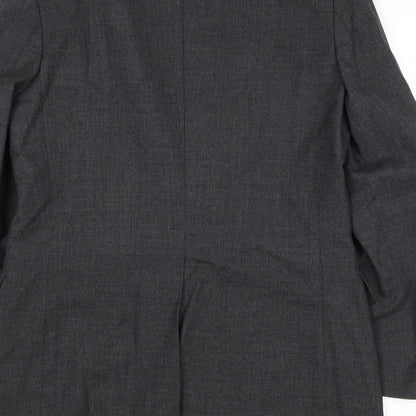 Mens UK Size 40 St Michael Regular Grey Suit Jacket