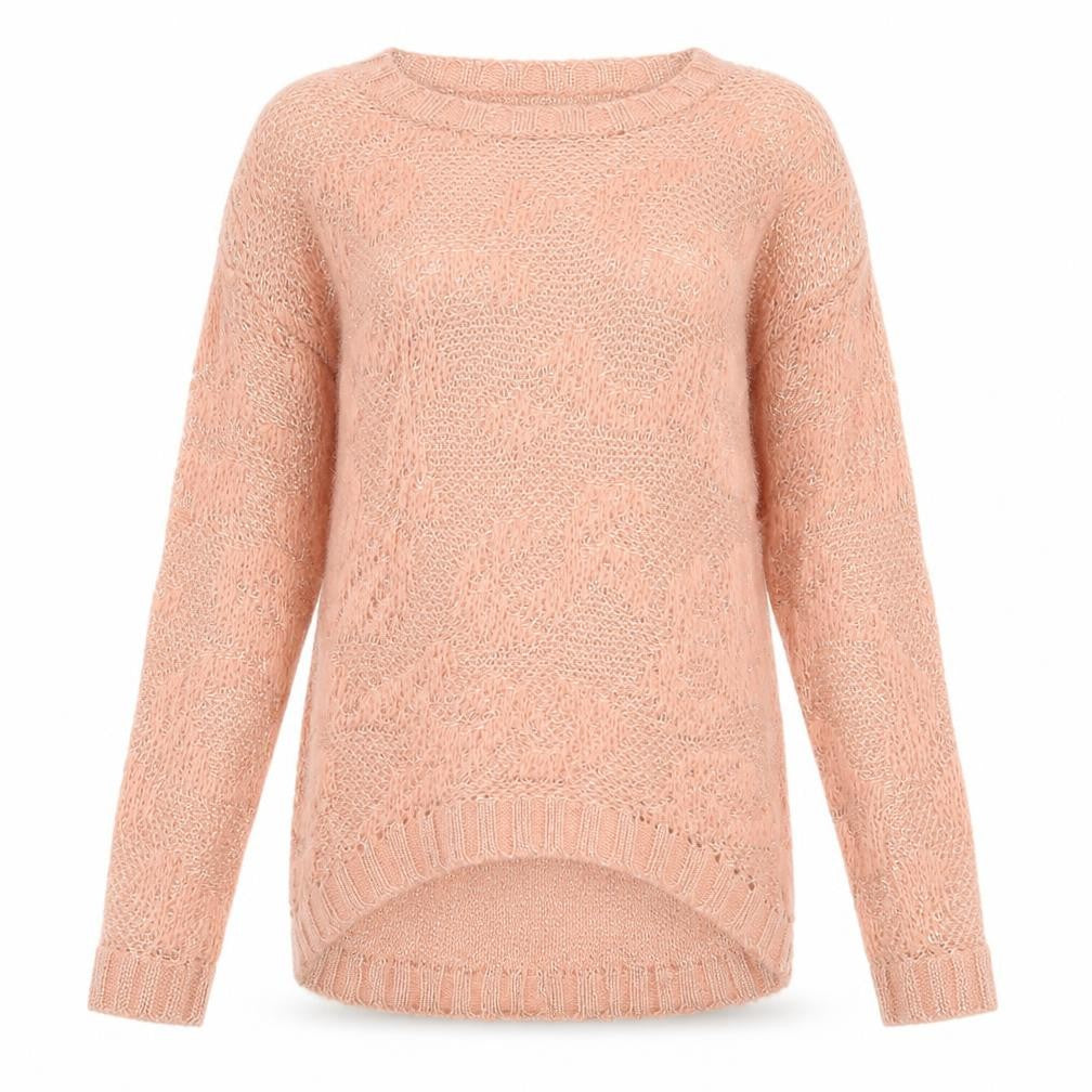 Womens UK Size 8 Warehouse Pink Pullover Jumper