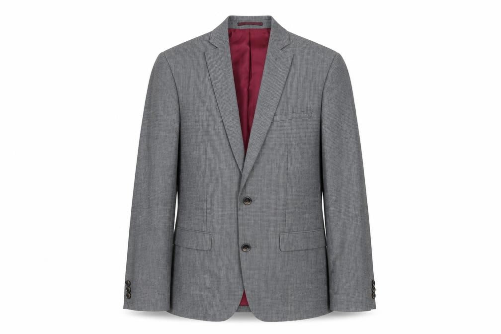 Mens UK Size 34 Marks and Spencer Regular Grey Suit Jacket