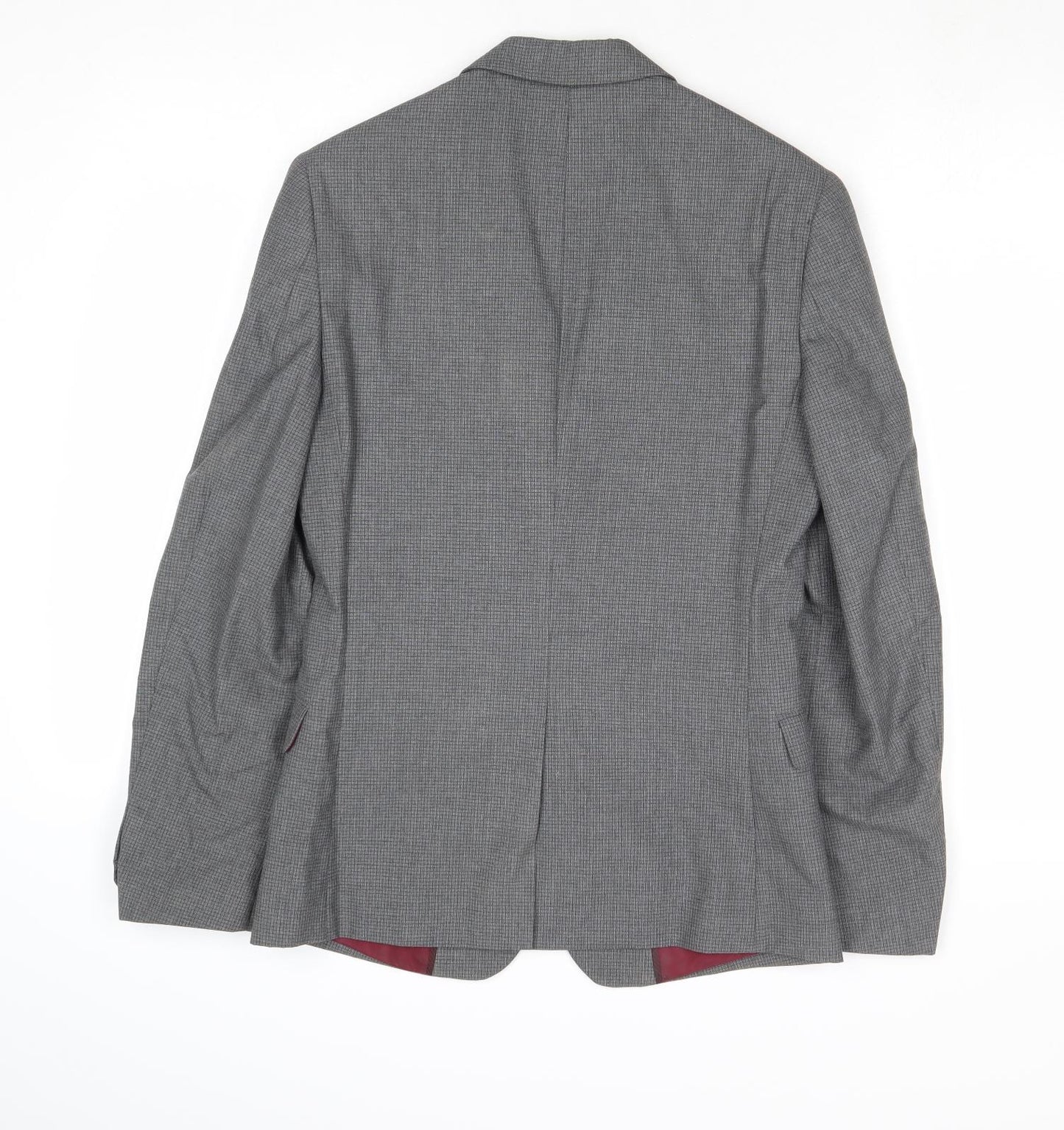 Mens UK Size 34 Marks and Spencer Regular Grey Suit Jacket