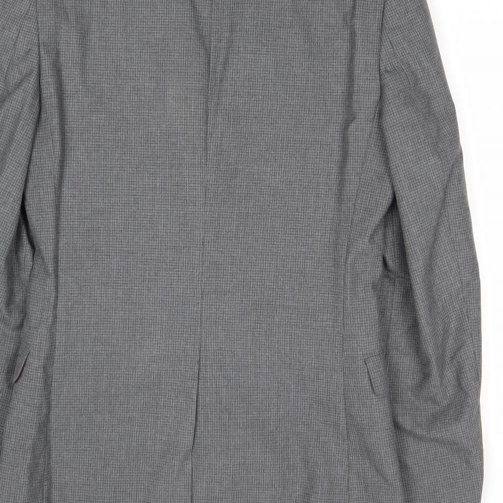 Mens UK Size 34 Marks and Spencer Regular Grey Suit Jacket