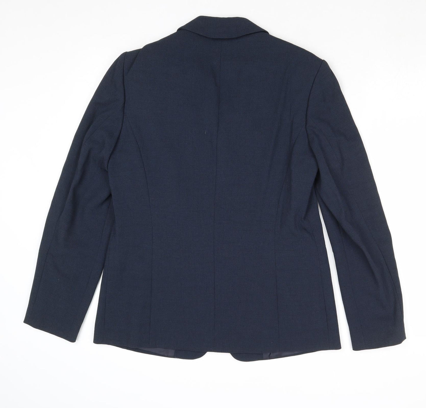 Womens UK Size 10 Libra Regular Blue Suit Jacket