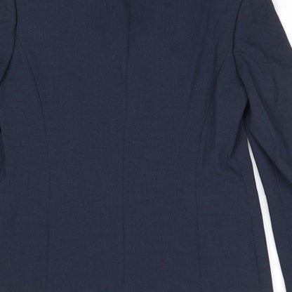 Womens UK Size 10 Libra Regular Blue Suit Jacket