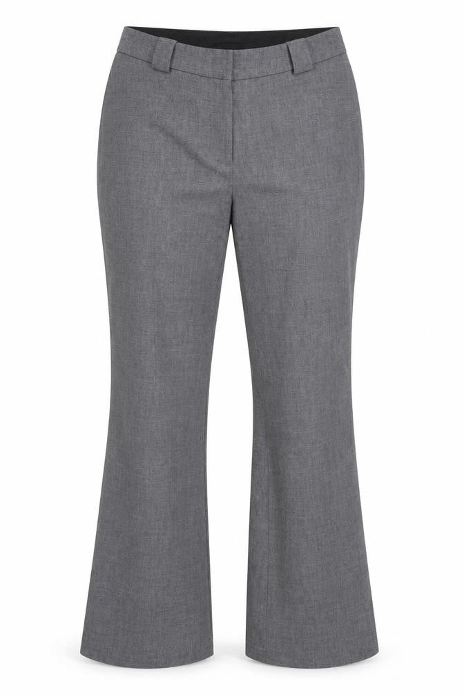 Womens UK Size 12 Marks and Spencer Regular Fit Dress Pants Grey Trousers