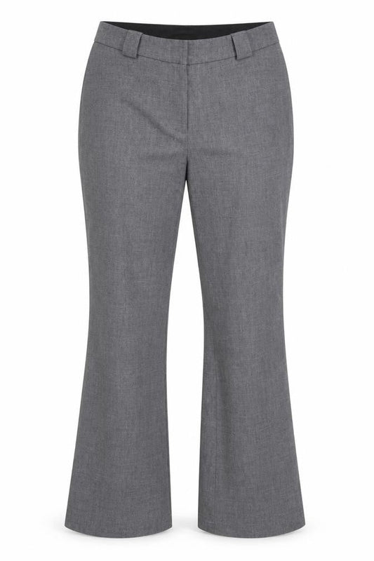 Womens UK Size 12 Marks and Spencer Regular Fit Dress Pants Grey Trousers