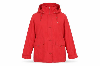 Collage Womens Red Jacket Size 10 Zip