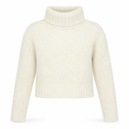 Womens UK Size L Shrinking Violet Beige Pullover Jumper