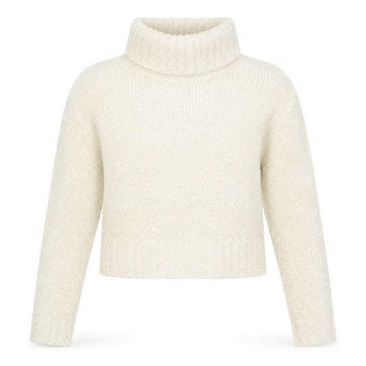 Womens UK Size L Shrinking Violet Beige Pullover Jumper
