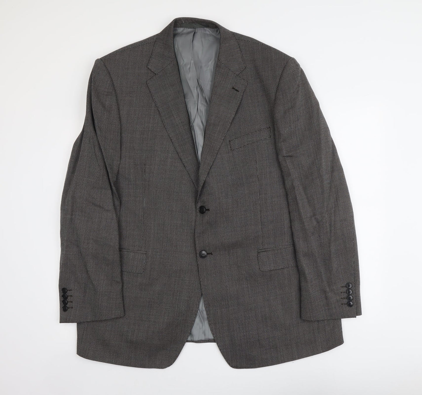 Mens UK Size L Marks and Spencer Regular Grey Suit Jacket