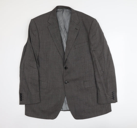 Mens UK Size L Marks and Spencer Regular Grey Suit Jacket