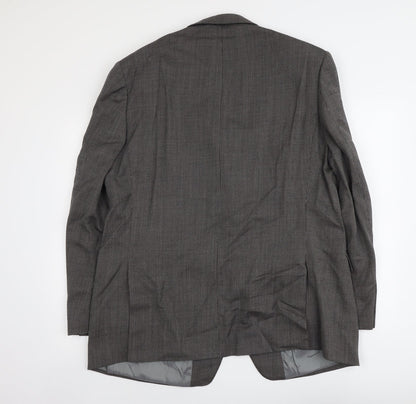 Mens UK Size L Marks and Spencer Regular Grey Suit Jacket