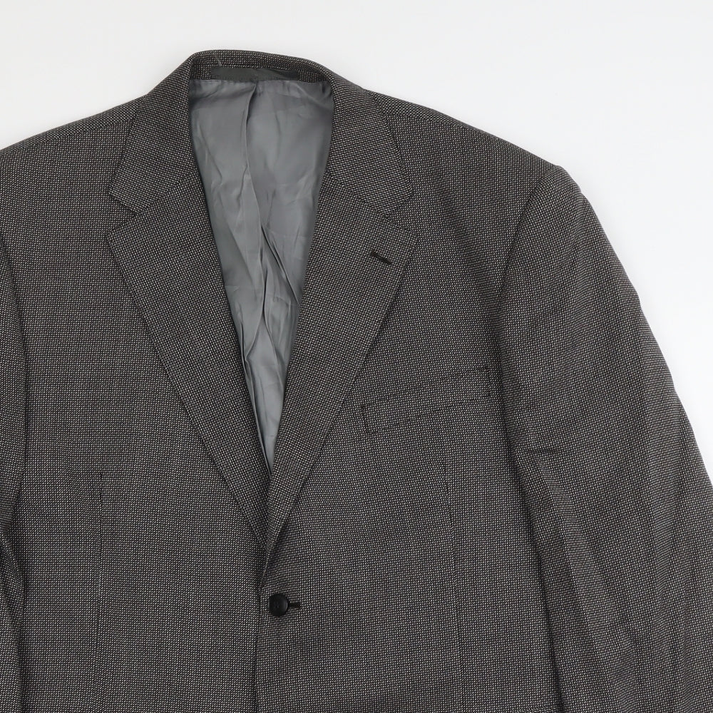 Mens UK Size L Marks and Spencer Regular Grey Suit Jacket