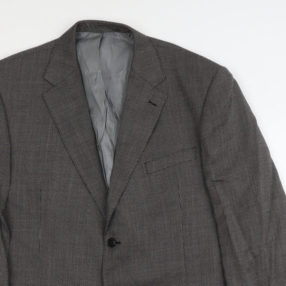 Mens UK Size L Marks and Spencer Regular Grey Suit Jacket