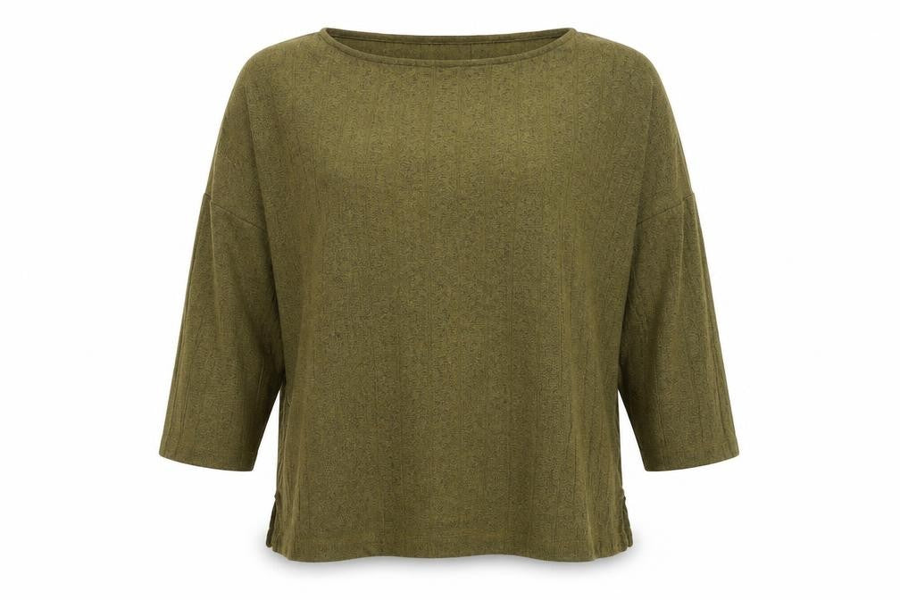 Womens UK Size 14 Marks and Spencer Green Pullover Jumper