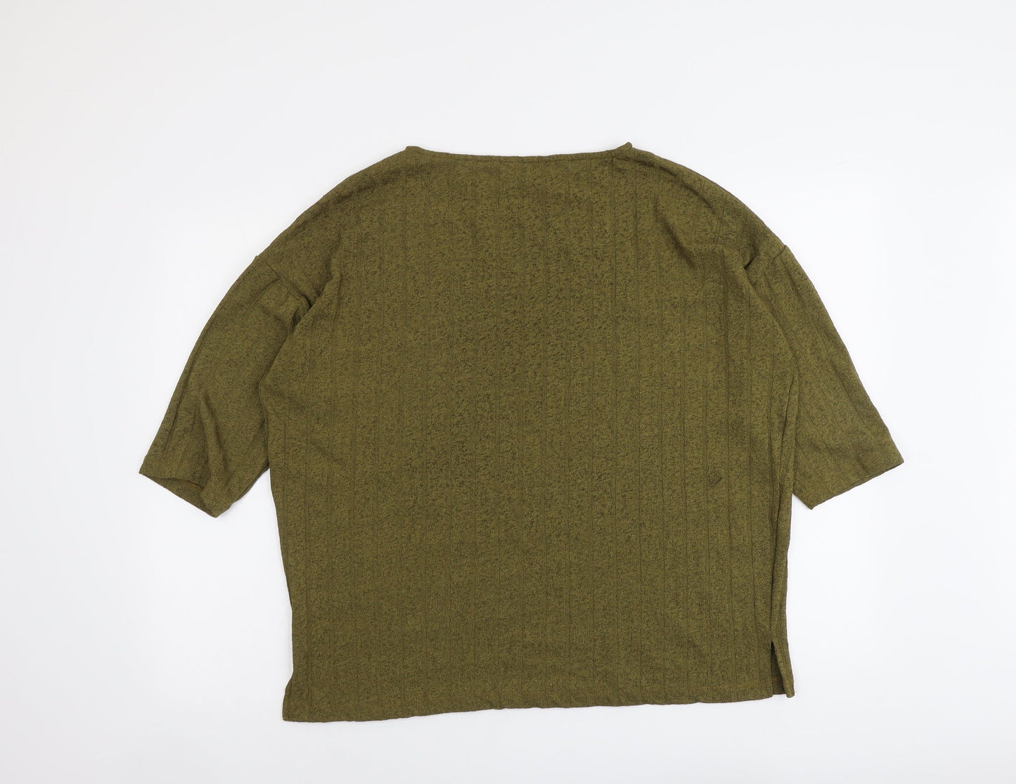 Womens UK Size 14 Marks and Spencer Green Pullover Jumper