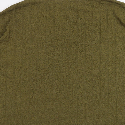 Womens UK Size 14 Marks and Spencer Green Pullover Jumper