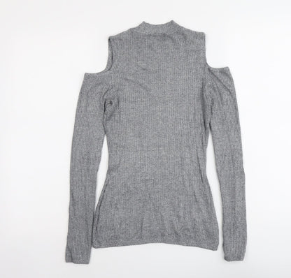 Womens UK Size S H&M Grey Pullover Jumper