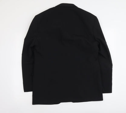 Mens UK Size L Marks and Spencer Regular Black Suit Jacket
