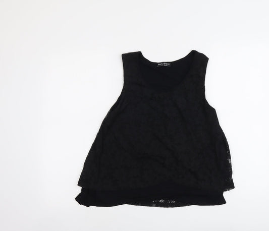 Womens UK Size 12 Select Black Basic Tank