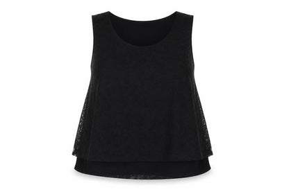 Womens UK Size 12 Select Black Basic Tank