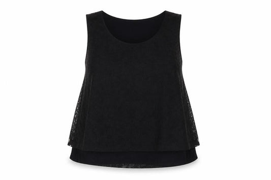 Womens UK Size 12 Select Black Basic Tank