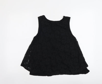 Womens UK Size 12 Select Black Basic Tank