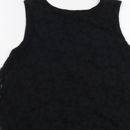 Womens UK Size 12 Select Black Basic Tank
