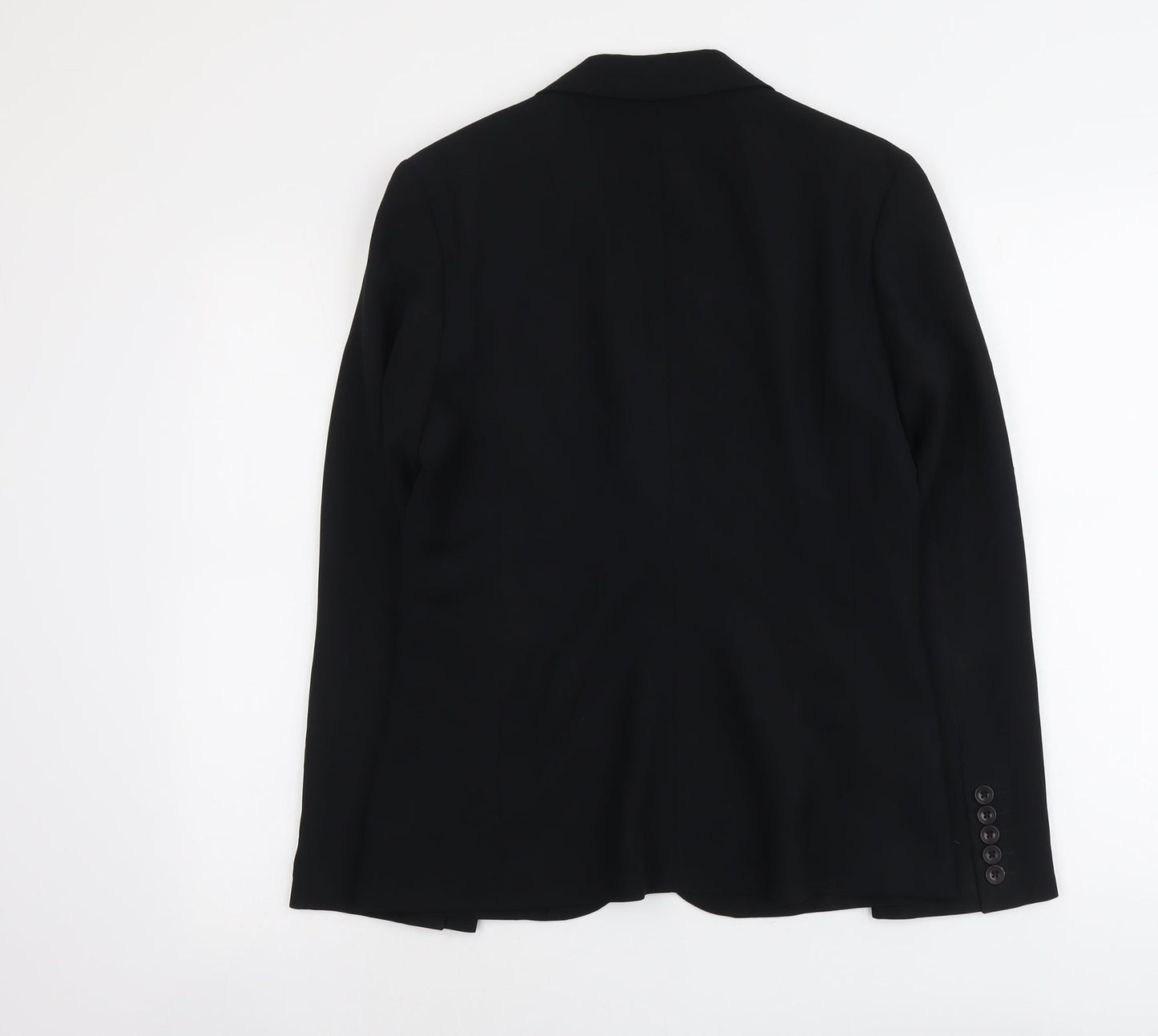 Womens UK Size 10 Essentials Regular Black Suit Jacket