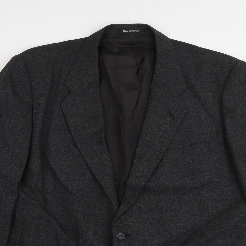 Mens UK Size XL Marks and Spencer Regular Grey Suit Jacket
