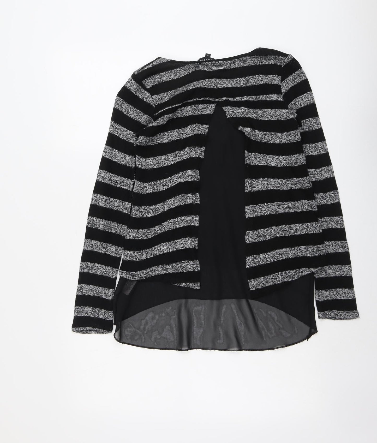Womens UK Size S New Look Black Pullover Jumper