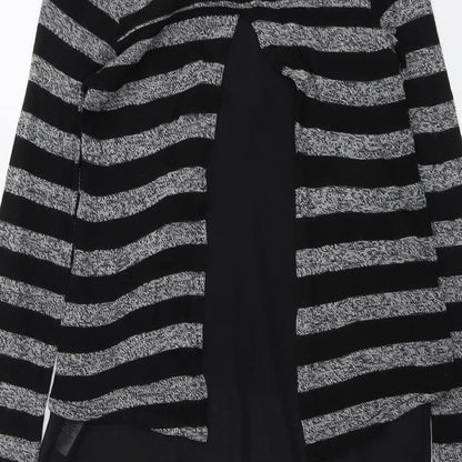 Womens UK Size S New Look Black Pullover Jumper