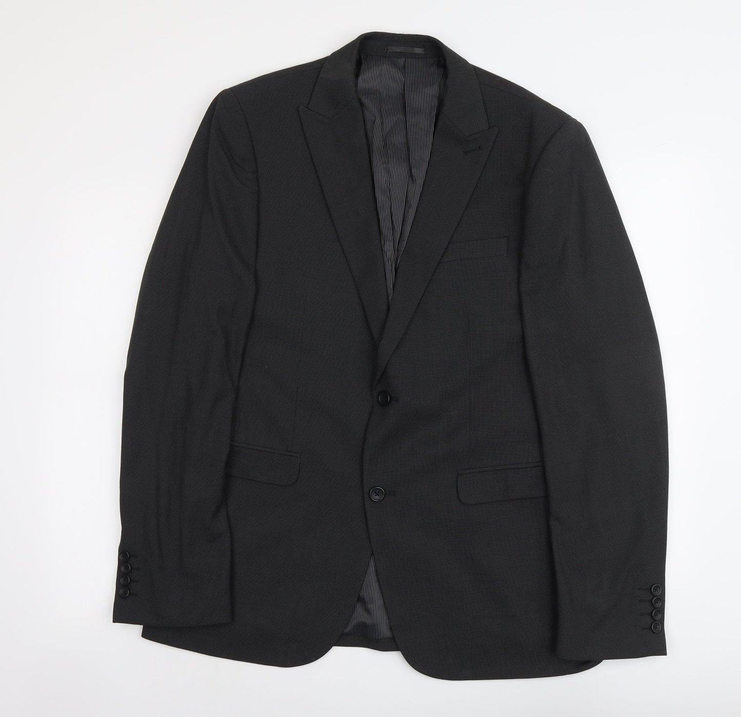 Mens UK Size L NEXT Regular Grey Suit Jacket