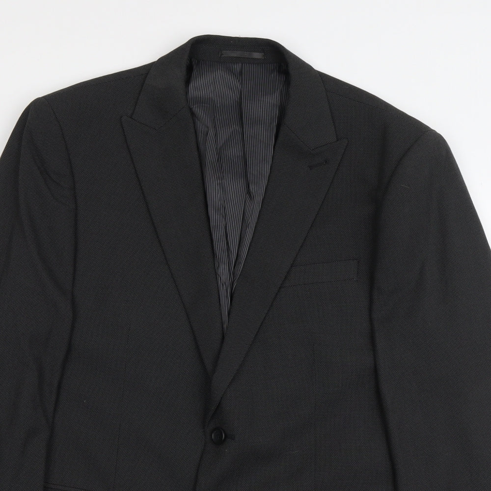 Mens UK Size L NEXT Regular Grey Suit Jacket