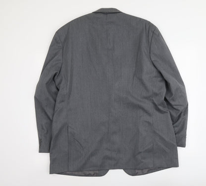 Mens UK Size XL The Label Regular Grey Suit Jacket