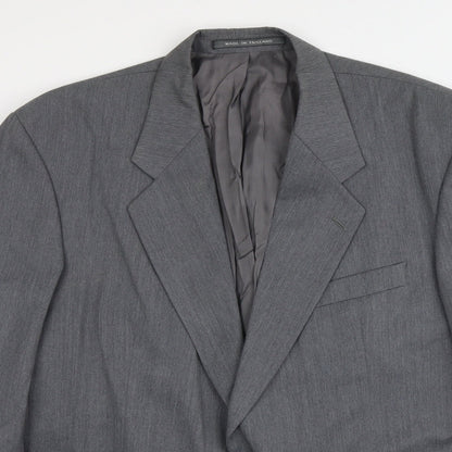 Mens UK Size XL The Label Regular Grey Suit Jacket