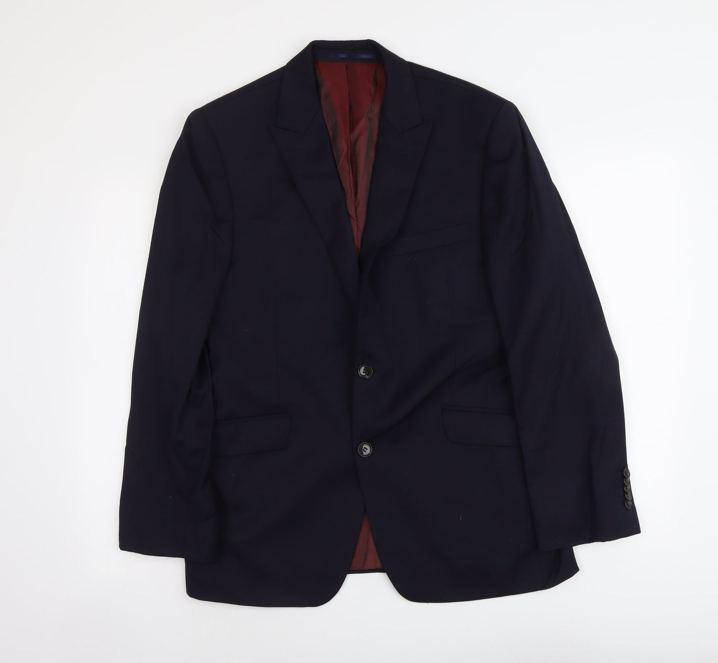 Mens UK Size M John Lewis Regular Blue Suit Jacket