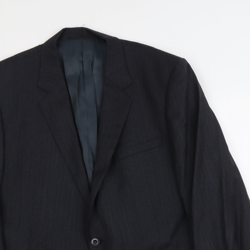 Autograph Mens Grey Wool Jacket Suit Jacket Size L Regular