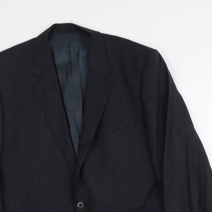Autograph Mens Grey Wool Jacket Suit Jacket Size L Regular