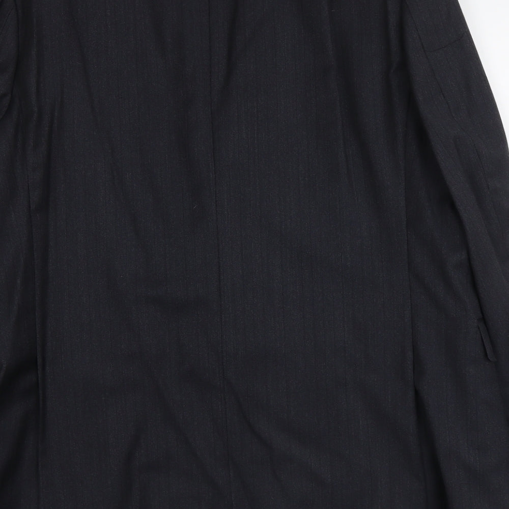 Autograph Mens Grey Wool Jacket Suit Jacket Size L Regular