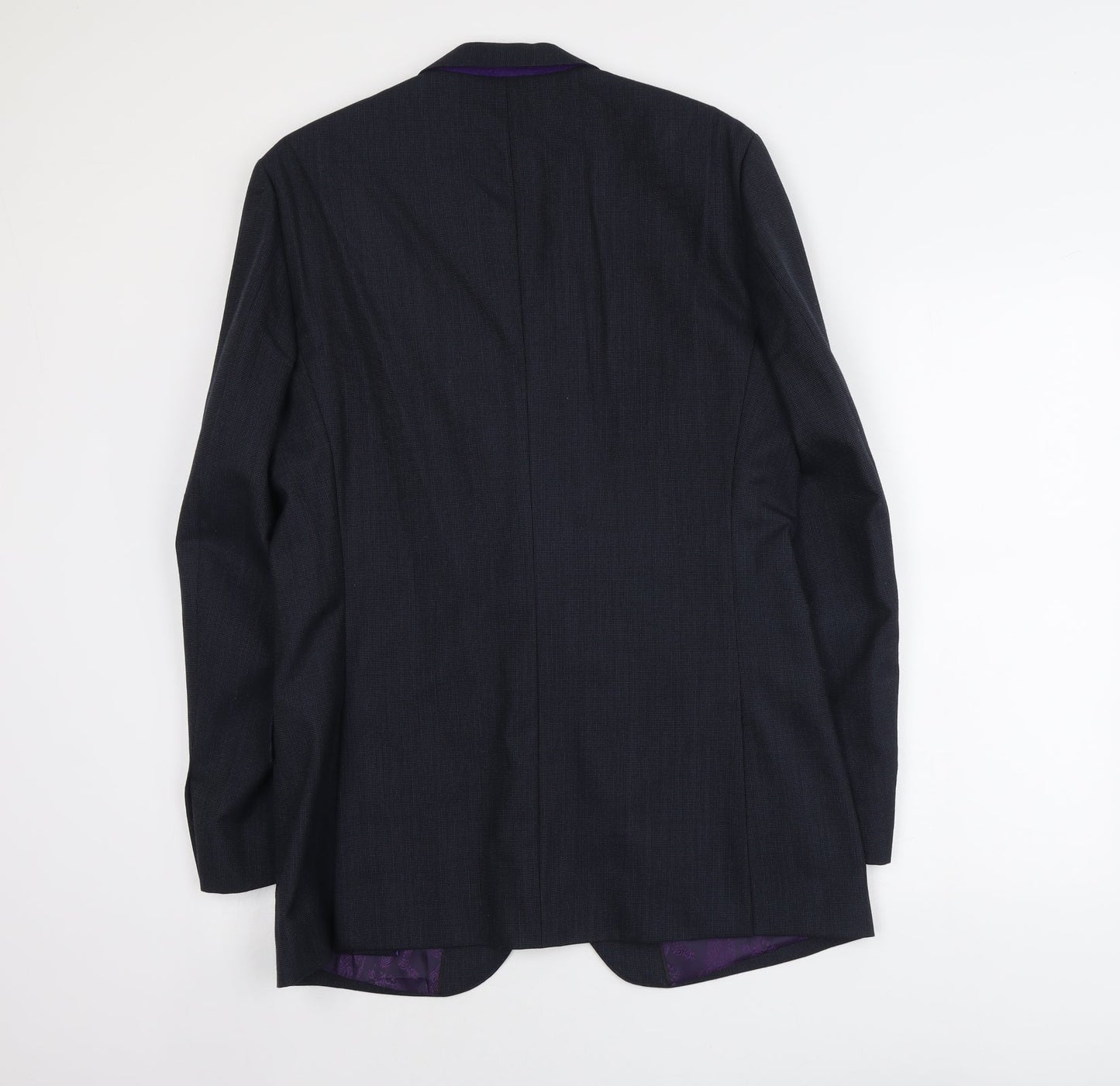 Charlie Allen Mens Blue Wool Jacket Suit Jacket Size M Regular